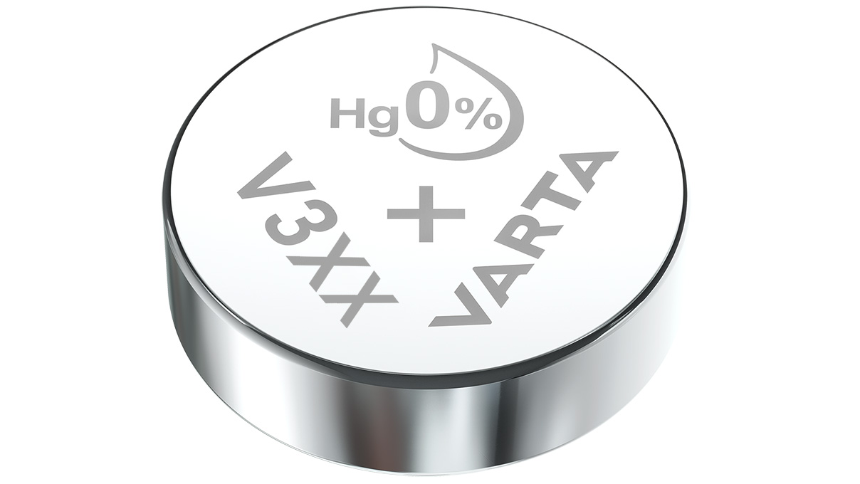 Varta 350 Knopfzelle 0% Quecksilber