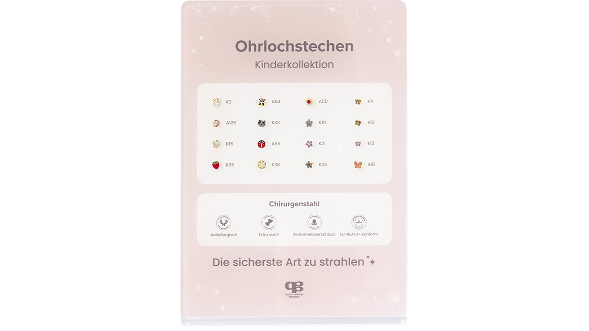 QPP Click Kids Core Kollektion Display, inkl. Musterstecker