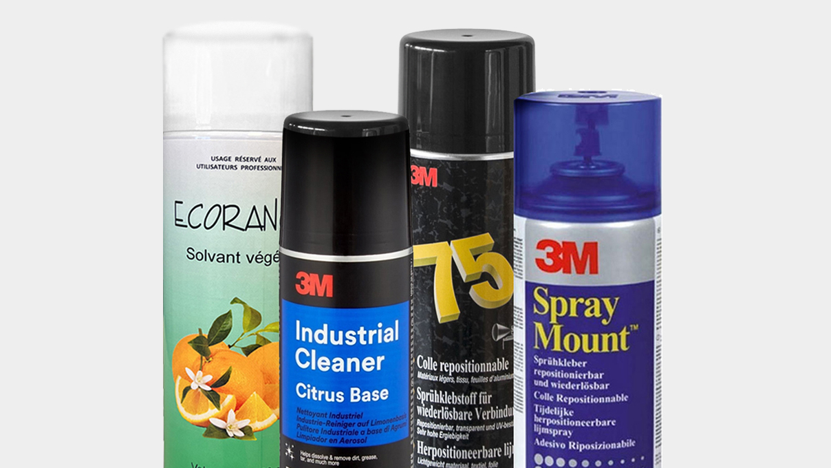 Spray adhesive & adhesive remover