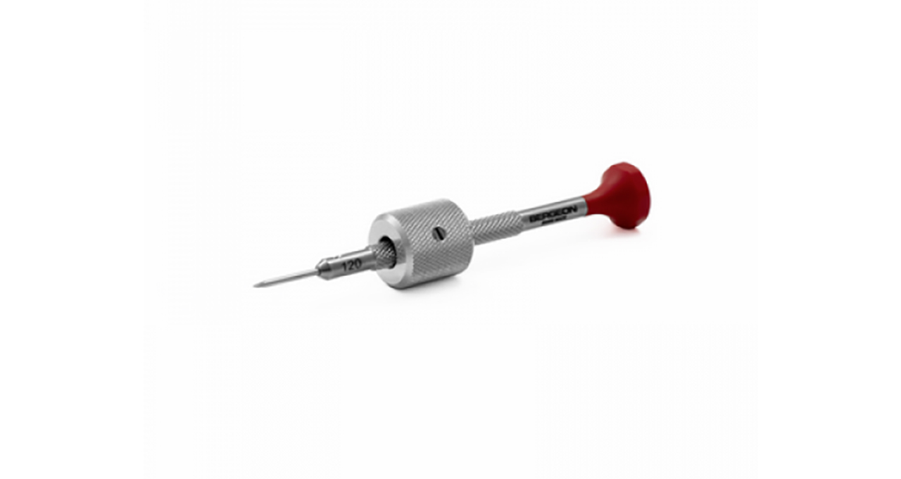 Bergeon 30081-TAM-120 Drum barrel screwdrivers, blade 1,2 mm