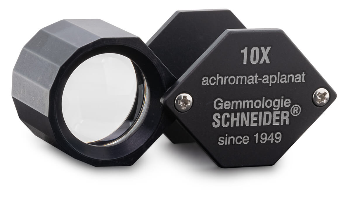 Schneider diamantloep LS10, 10x, 18 mm beeldveld, achromatisch, planatisch
