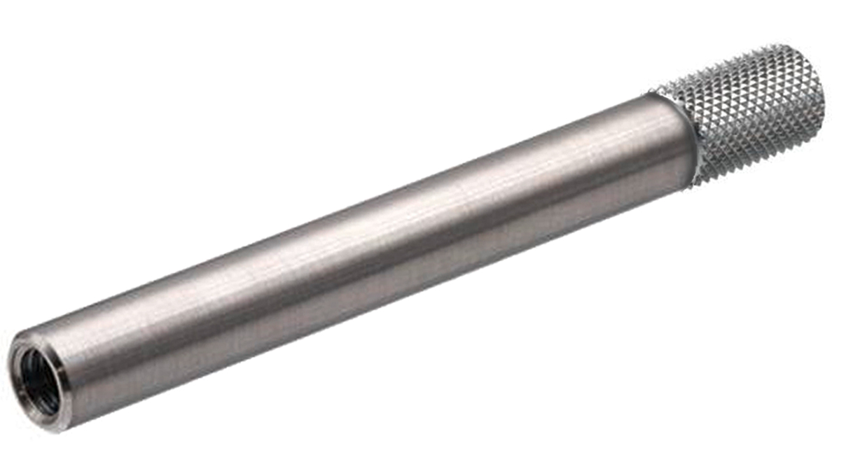 Horia AR AI 01-00, Grey mounted handle with shaft, spring, and coloured cap, for mounting an AR AI tip
and a lifter