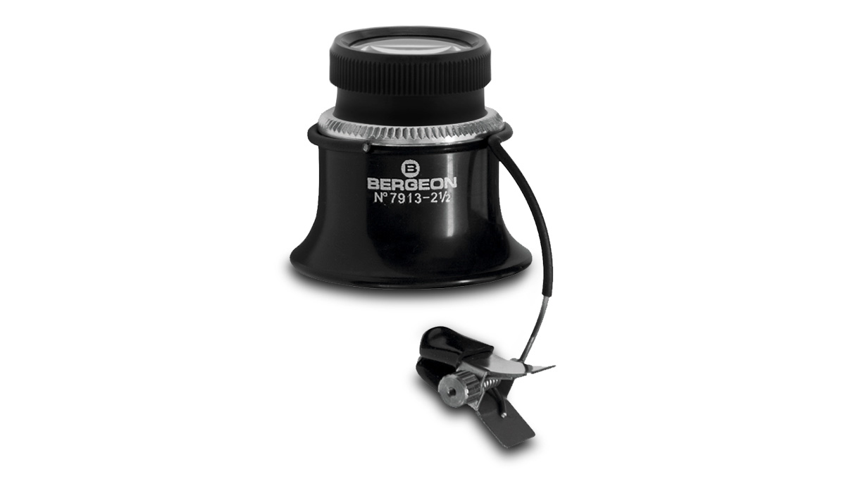 Bergeon 15664 Extra loep voor bevestiging aan Bergeon loepen, extra vergroting 6,5x tot 7x Bergeon 15664 Extra loep voor bevestiging aan Bergeon loepen, extra vergroting 6,5x tot 7x