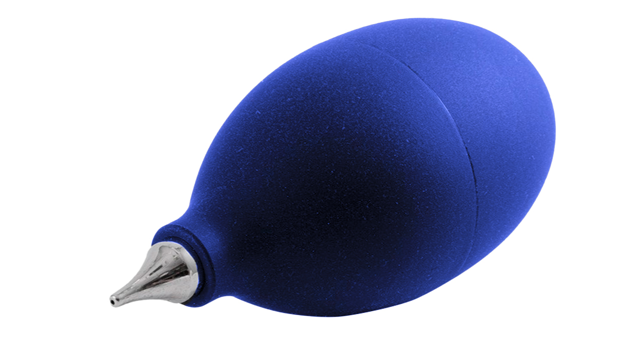 Rubber Air Dust Blower, blue