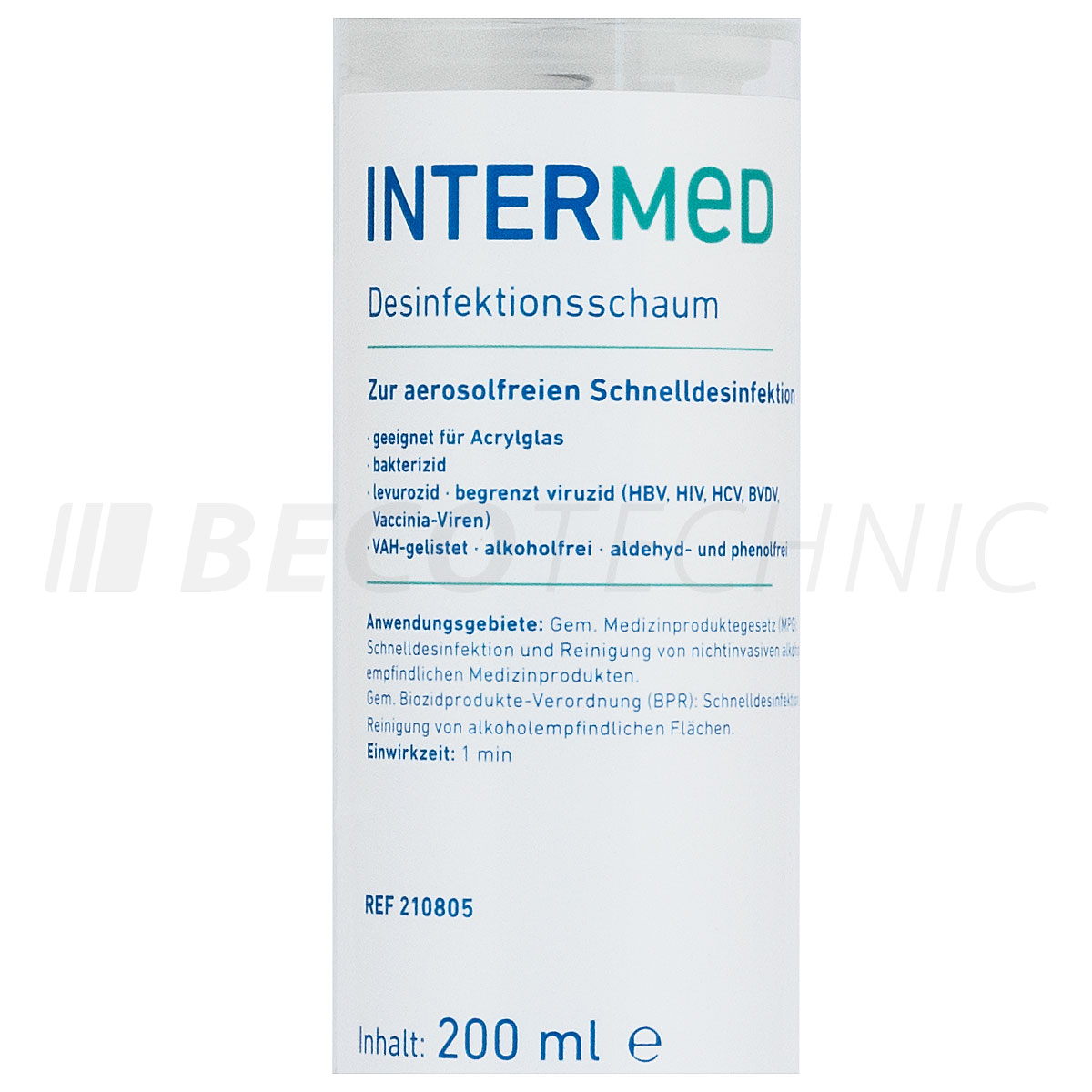 Intermed Desinfectieschuim, 200 ml