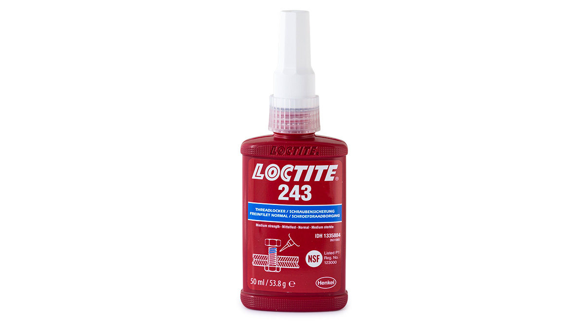Loctite 243 threadlocker, 50 ml
