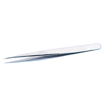 Tweezers Type 3, fine for hairsprings, antimagnetic, 120 mm