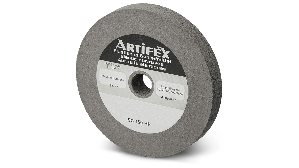 Artifex muela SC 150 HP, grano medio, dureza dura, Ø 200 x 20 mm, orificio Ø 32 mm