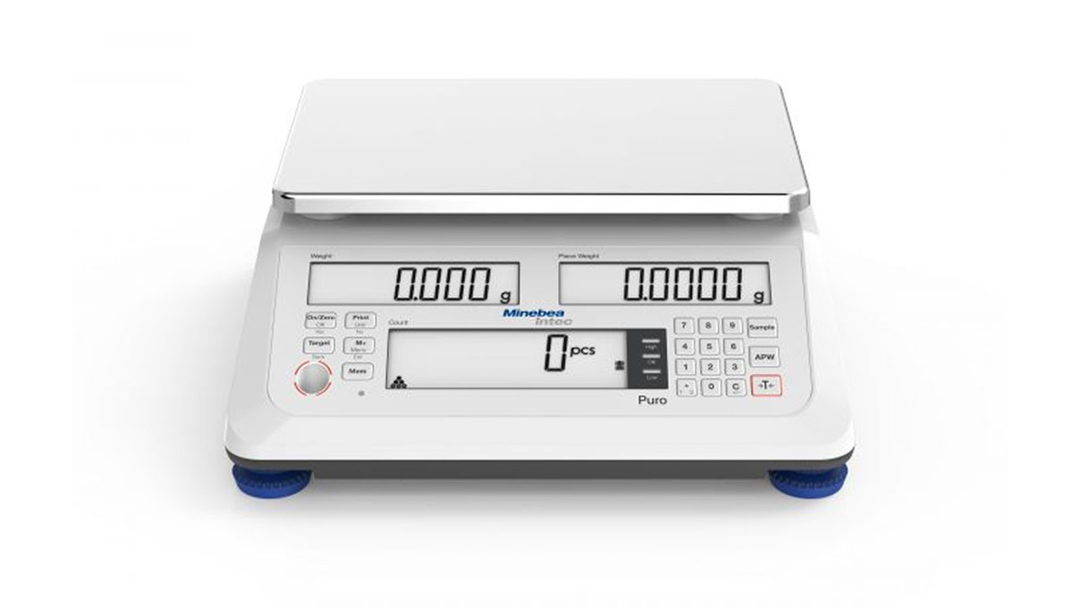 Minebea Puro Count, counting scale, max. 6000 g, readability 0,2 g