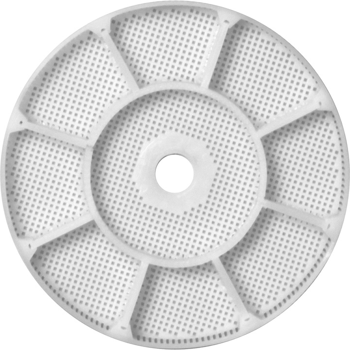 Korb, Kunststoff, Höhe 8 mm, Ø 80 mm, 9 Unterteilungen, für ACS900 / ACS921, mit doppelter
Aussenwand