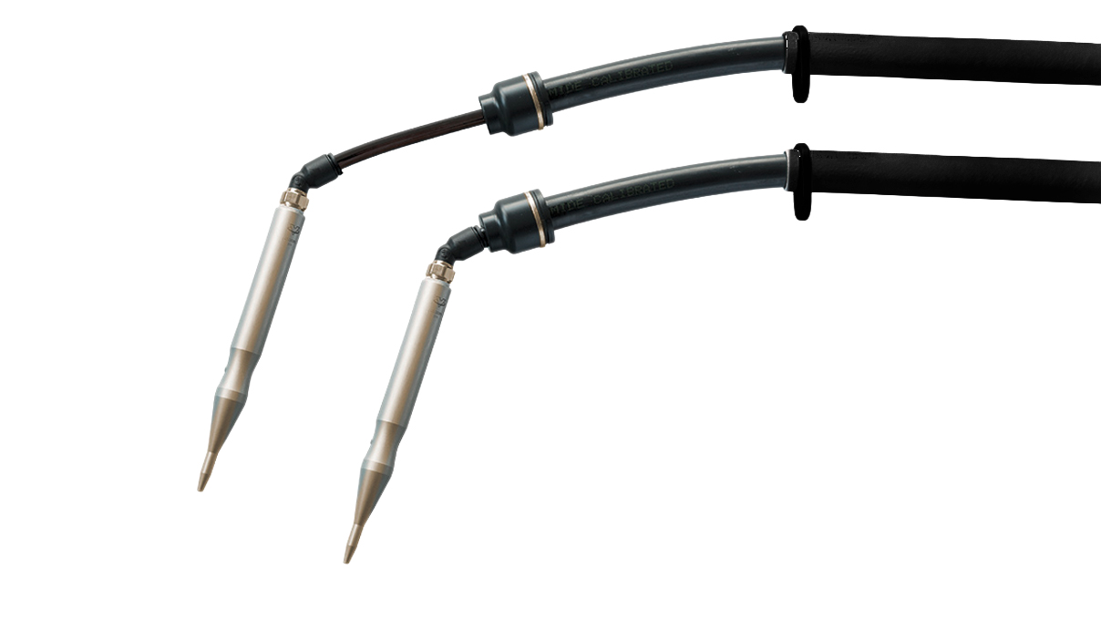 VOH air vacuum dispenser with 2 outlets, for working bench, black