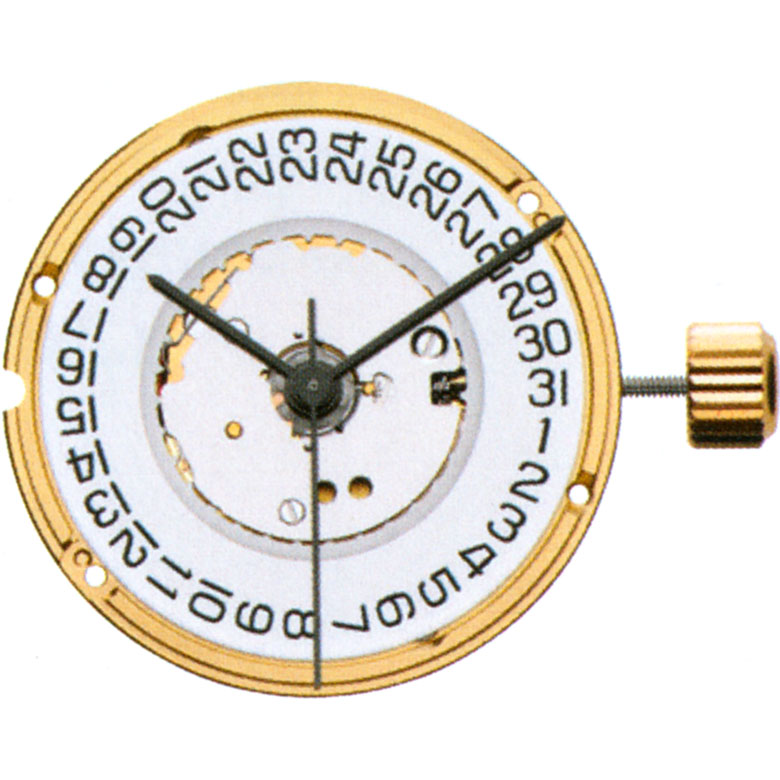 Mvt. ETA F05.111 H3 10 1/2``` SC DATE3 Quartz (371)
