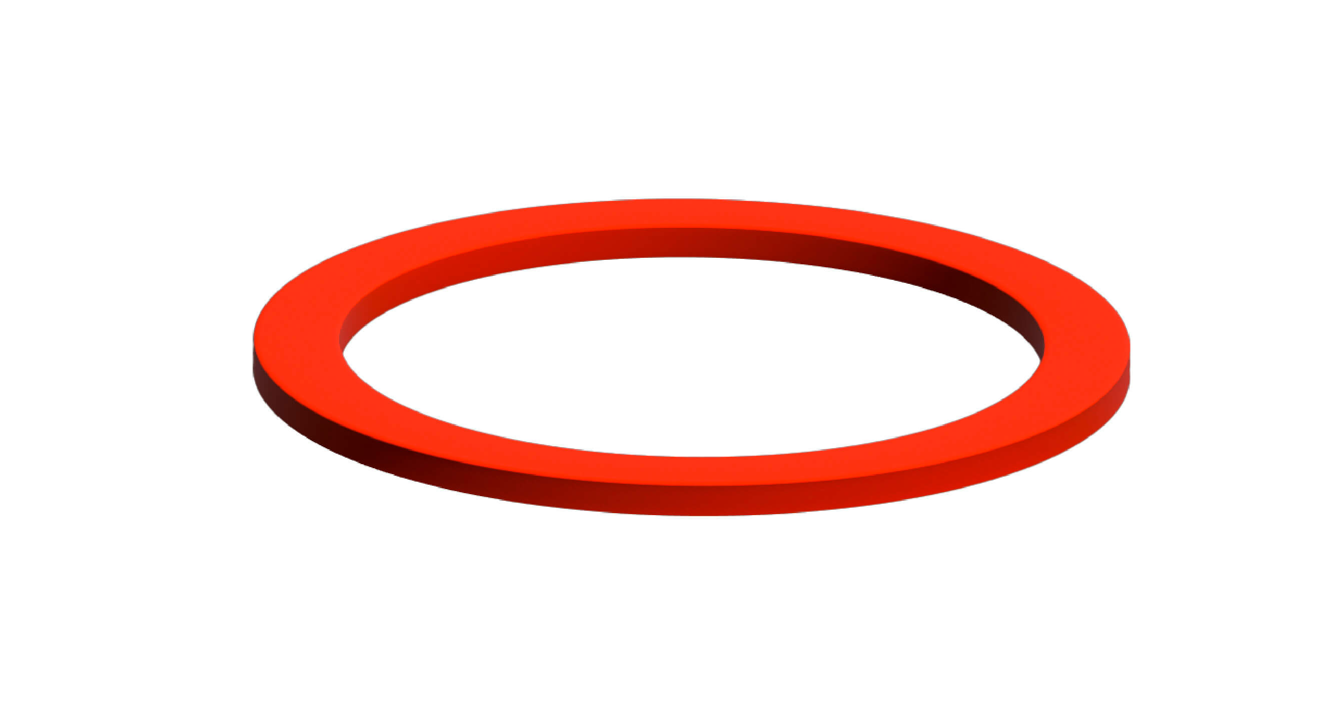 Gasget for flasks with Ø 80 mm, silicone