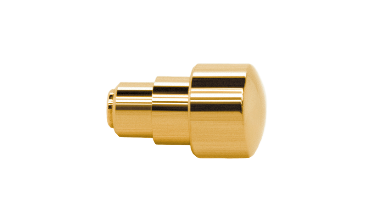 Assortment of 20 Pushers, waterproof, stainless steel and  Micron yellow,