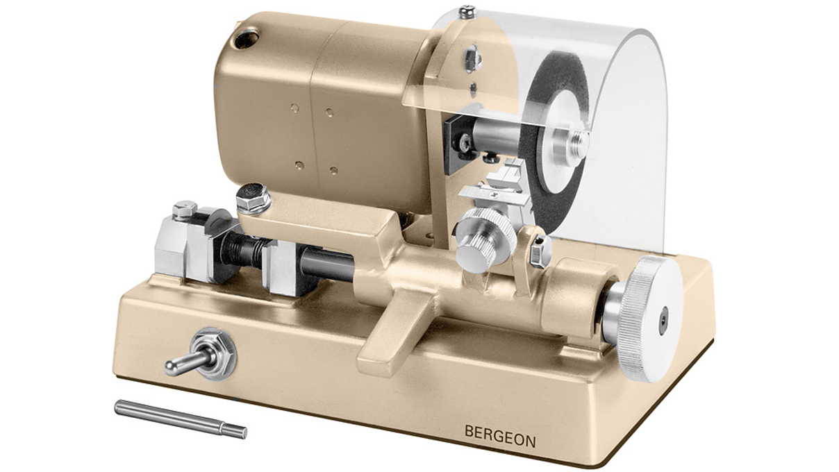 Bergeon 5683 joint cutting machine for metal bracelets
