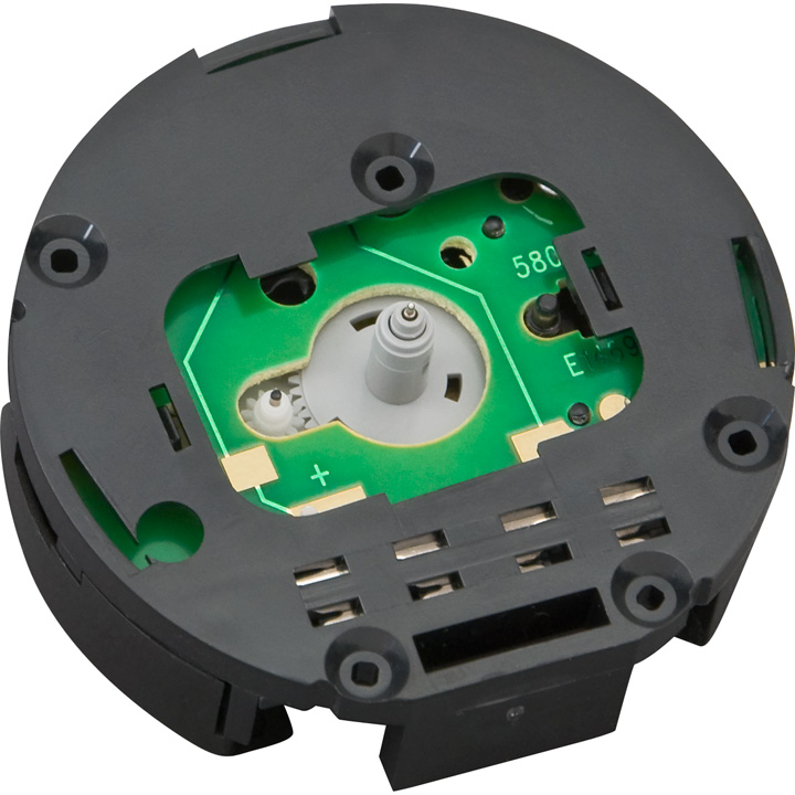 Mini Movement quartz W 150 alarm round 53 mm no central fixing HSL 9,8 mm
