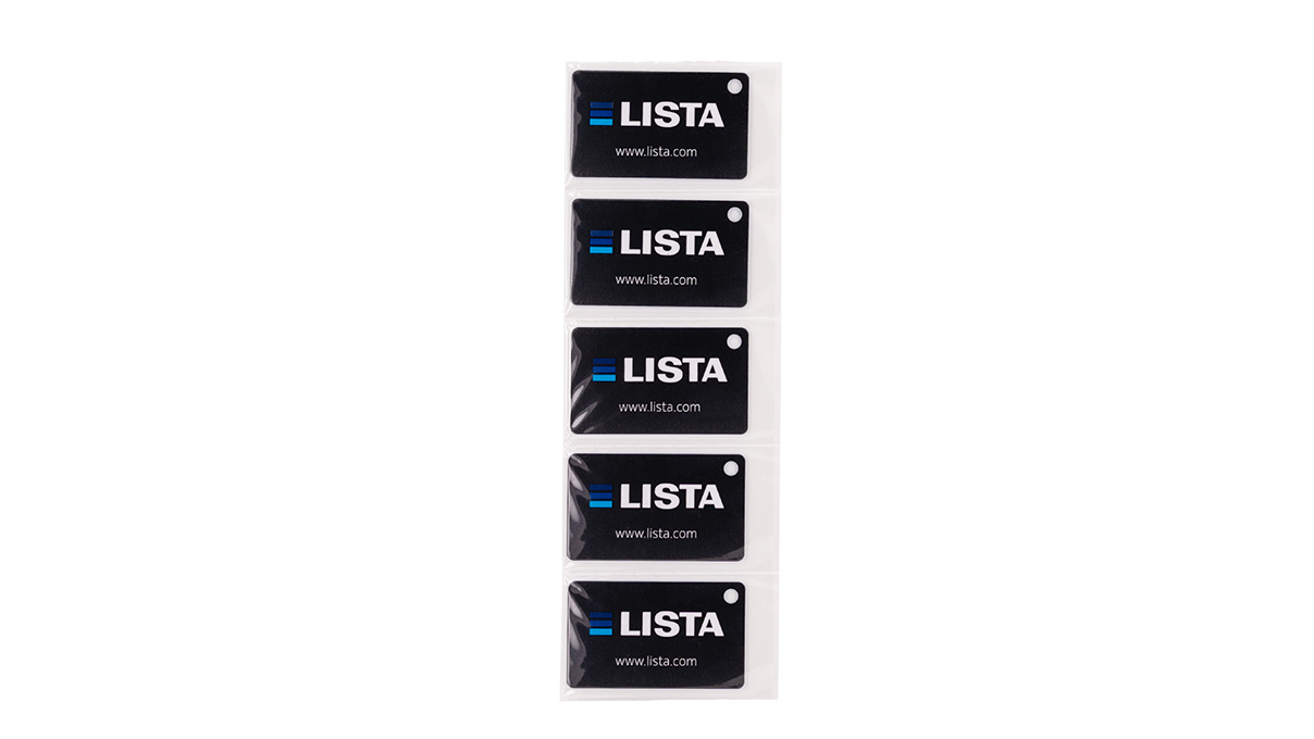 Lista User-Badge für RFID Lock, blau, 5 Stück
