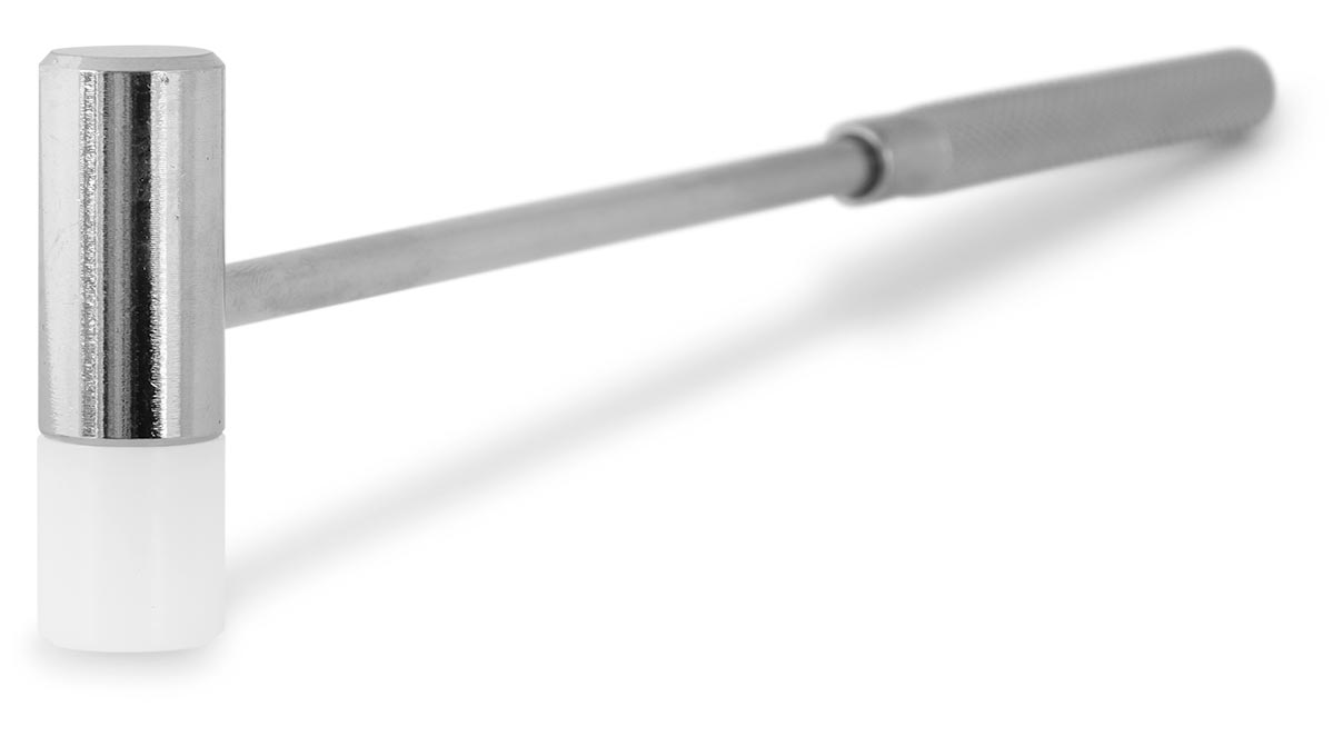 Uhrmacherhammer, 70 g, Kopf aus Polyamid, Ø 14 x 45 mm, Länge 205 mm