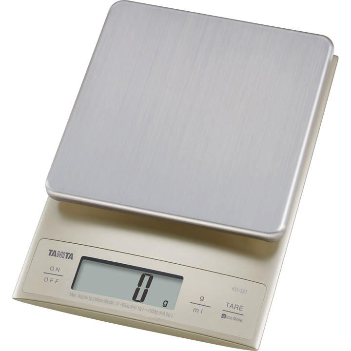 Tanita KD-321 digital scale, up to 3000 g