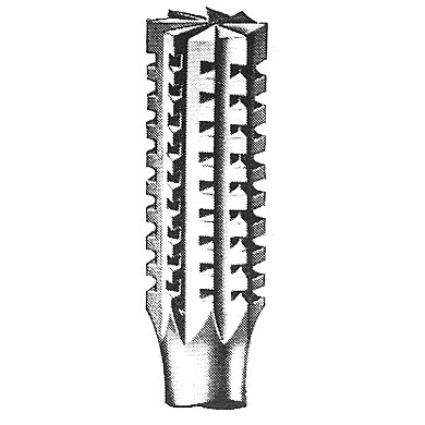 Zylinder-Fräser Type 36 mit Querhieb Kopf Ø 3,1 mm