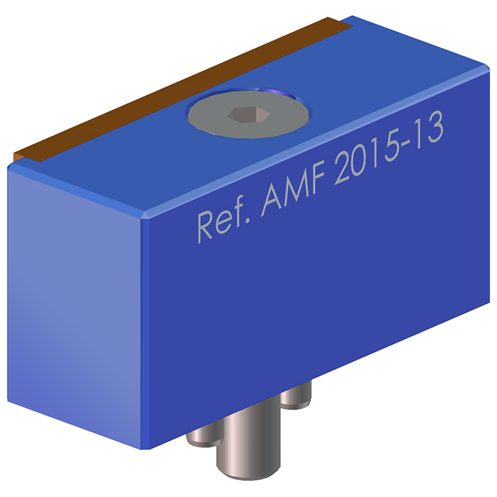 Horia AMF 2015-13 Lagerbock mit Leder, zum Öffnen von Gehäusedeckel