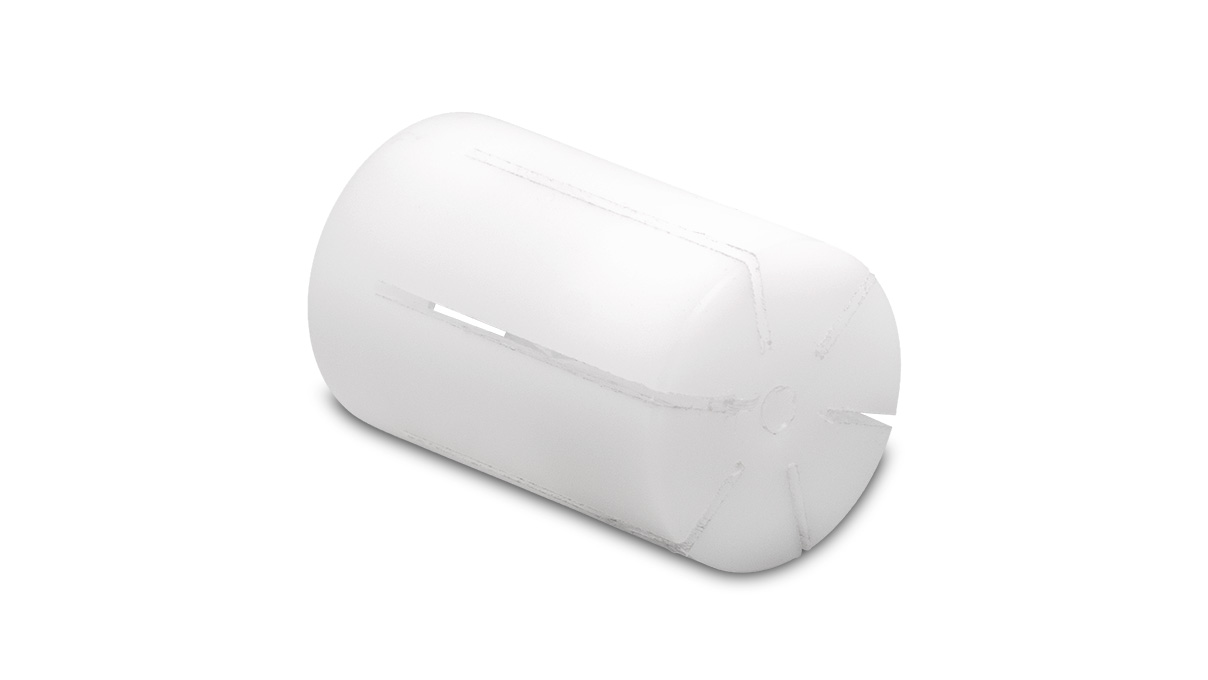 Round collet M16x1 internal, plastic, Ø 20 mm, right