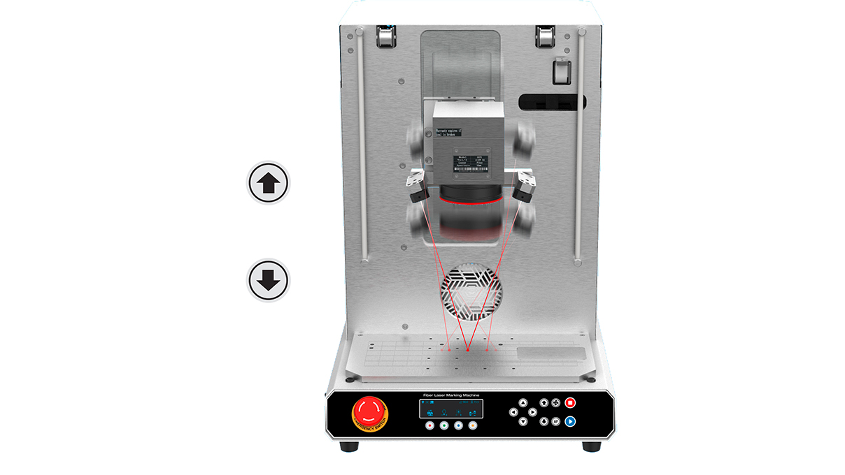Lasermarkering machine Magic-L3 100W met geïntegreerde camera en autofocus