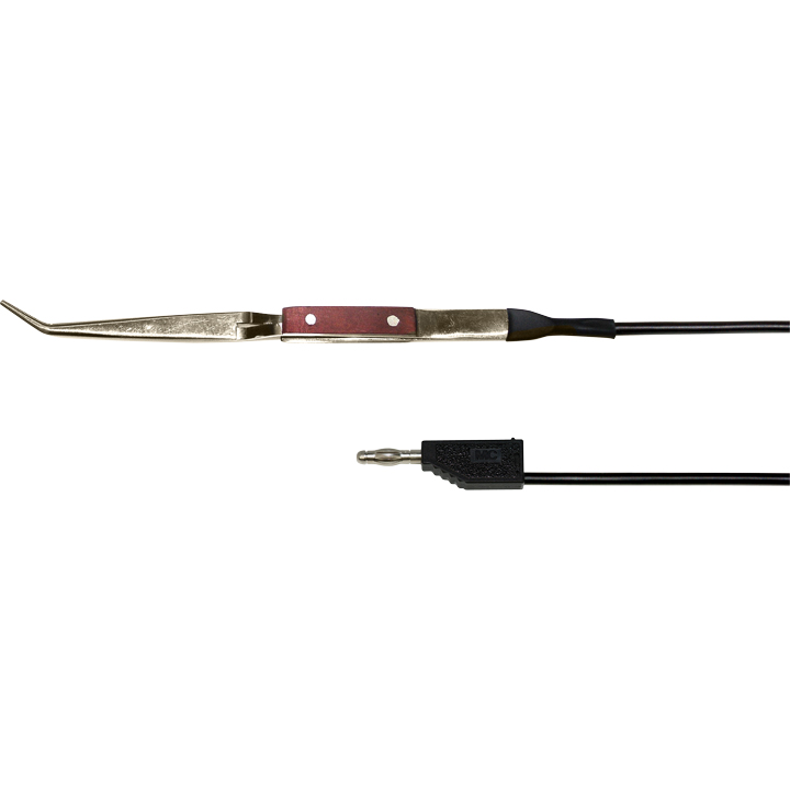Lampert soldering cross tweezers, plug 4 mm, cable 1 m