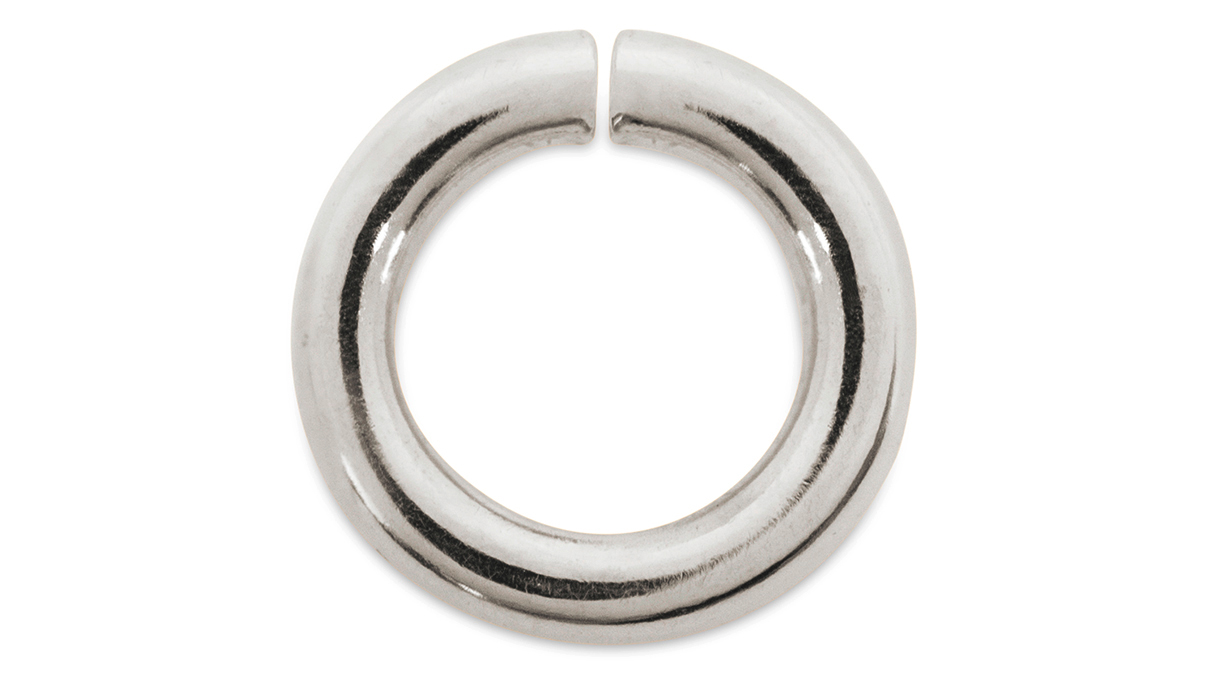 Bindringe, rond, 925/- Zilver, Ø 16 mm, Dickte 2 mm