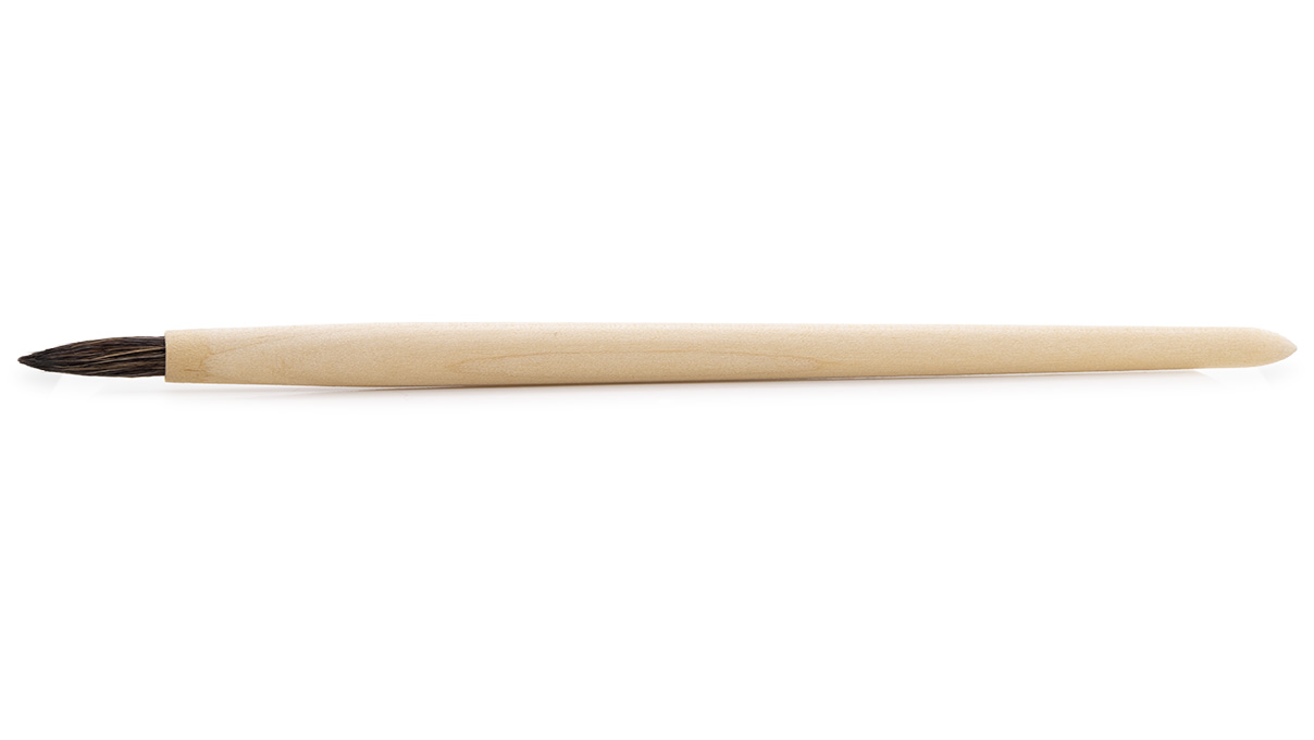 Borax-Pinsel, Holzkiel, Größe 9