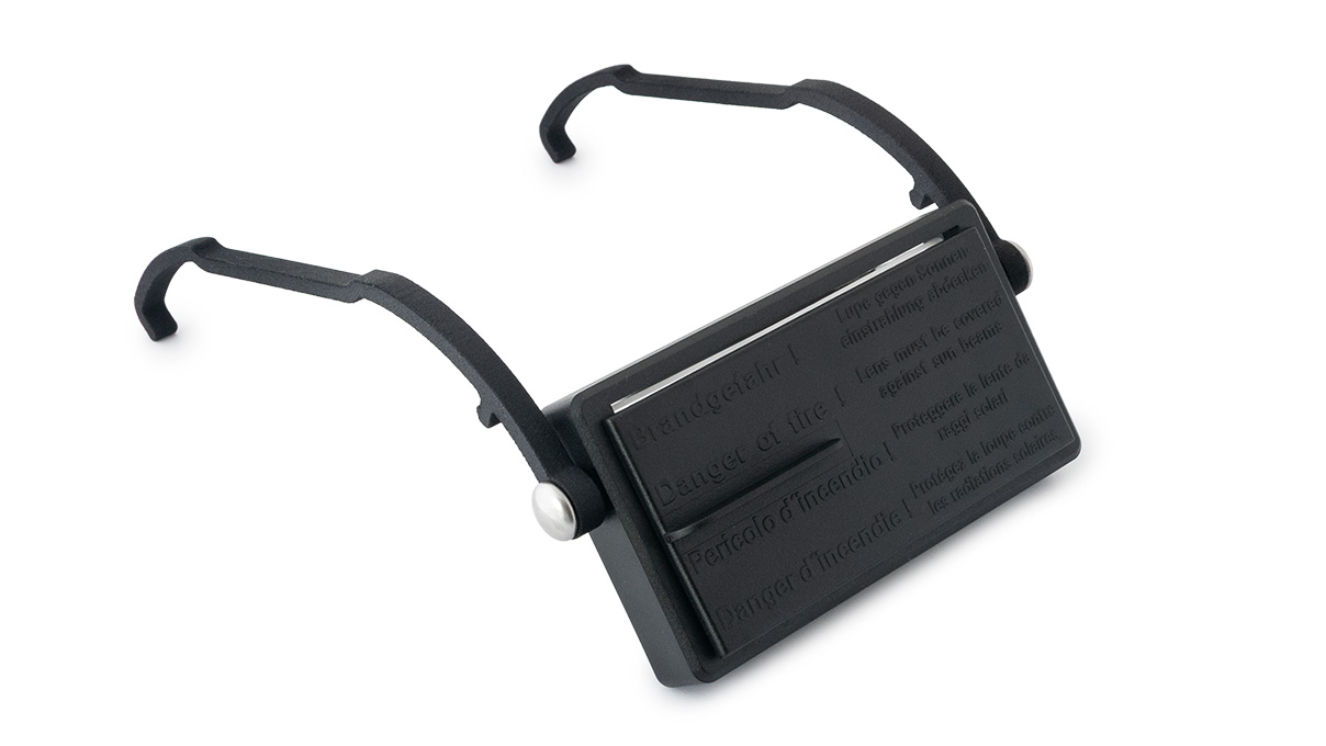 Waldmann loep voor LED armatuur Taneo, 100,5 x 50,5 mm, 4 dpt