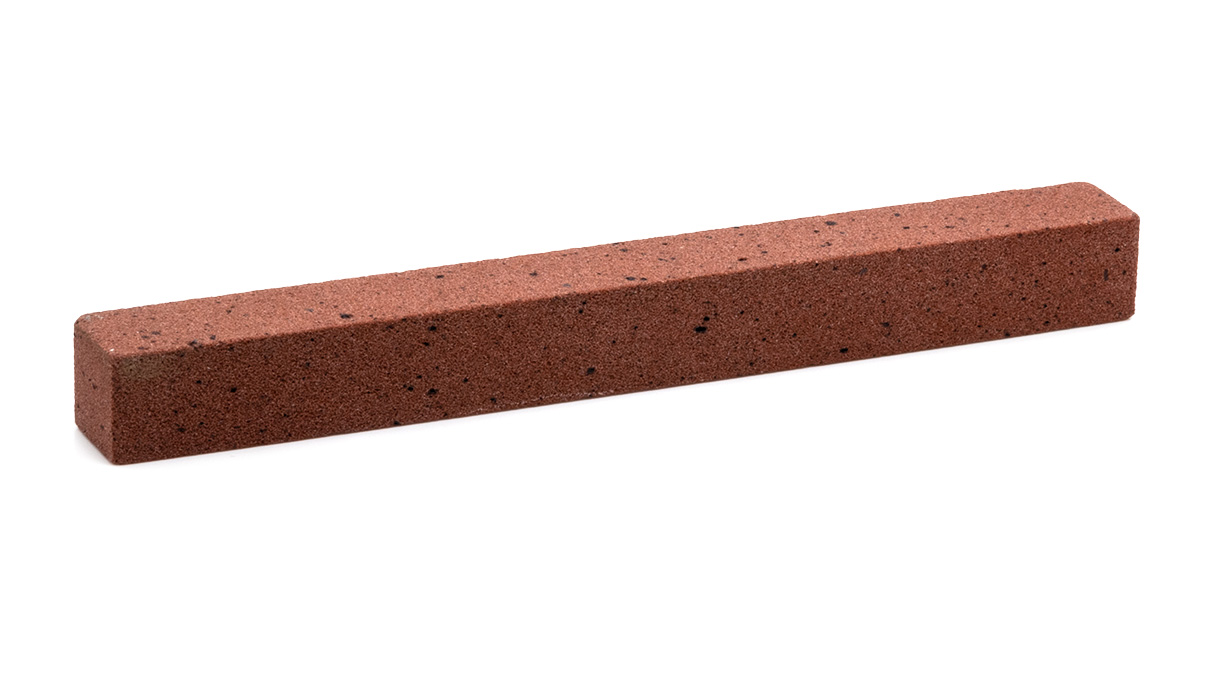 India Schleifstein, Vierkant, 10 x 10 mm, Mittel, Länge 100 mm