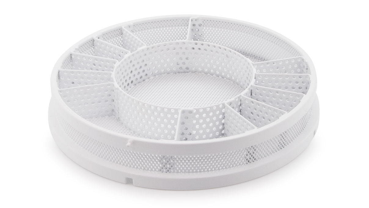 Elmasolvex Korb 11-teilig rund groß, RILSAN beschichtet, N° 1053831