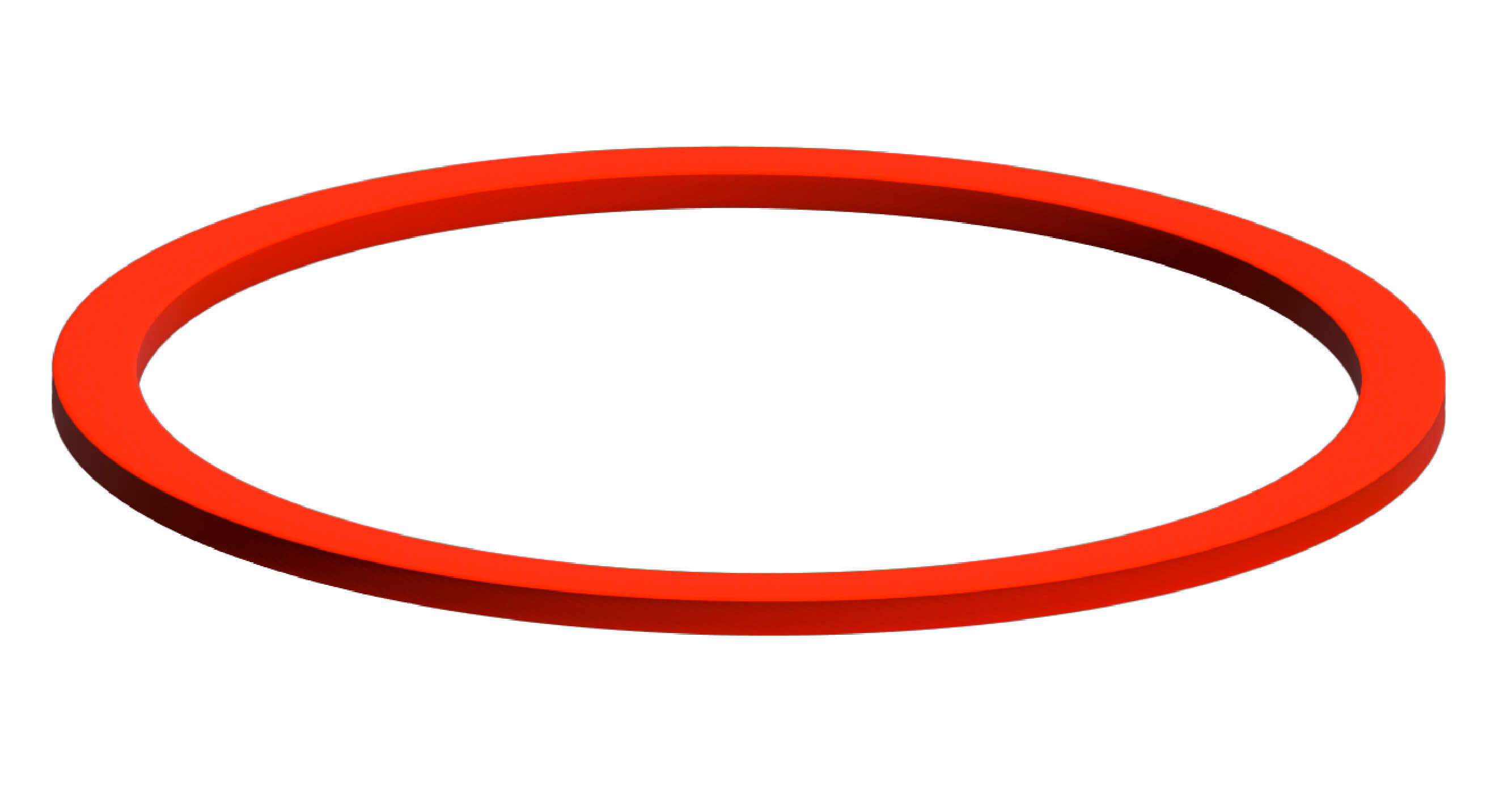 Gasget for flasks with Ø 125 mm, silicone