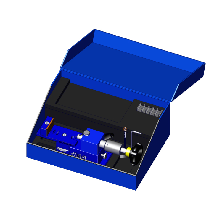 Horia multifunctioneel gereedschap AMF 2015-40, horlogemakerset incl. tafel, leren houder en houderplaatje