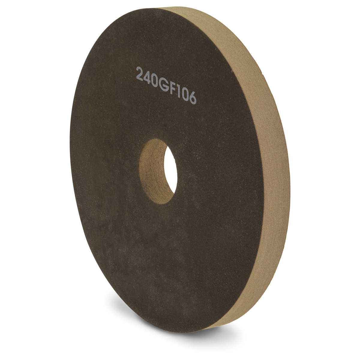 Grinding wheel 240 GF 106, grain fine, hardness very hard, 100 x 10 x 20 mm