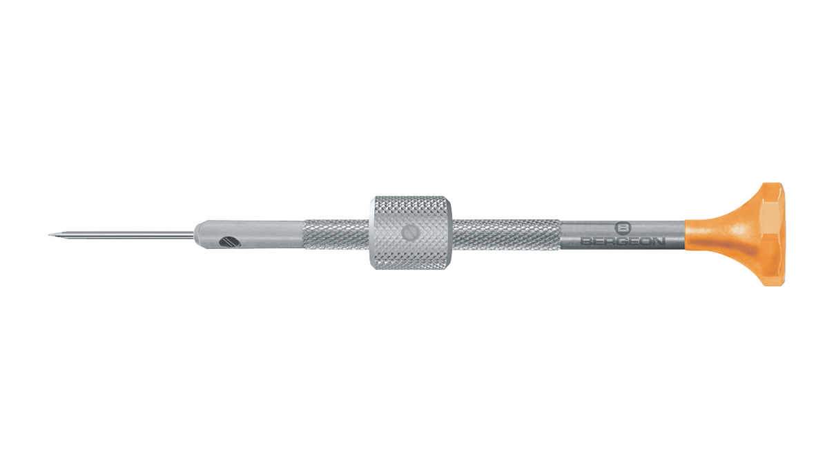 Bergeon 30081-TAM-120 Schraubendreher mit Trommel, Klinge 1,8 mm
