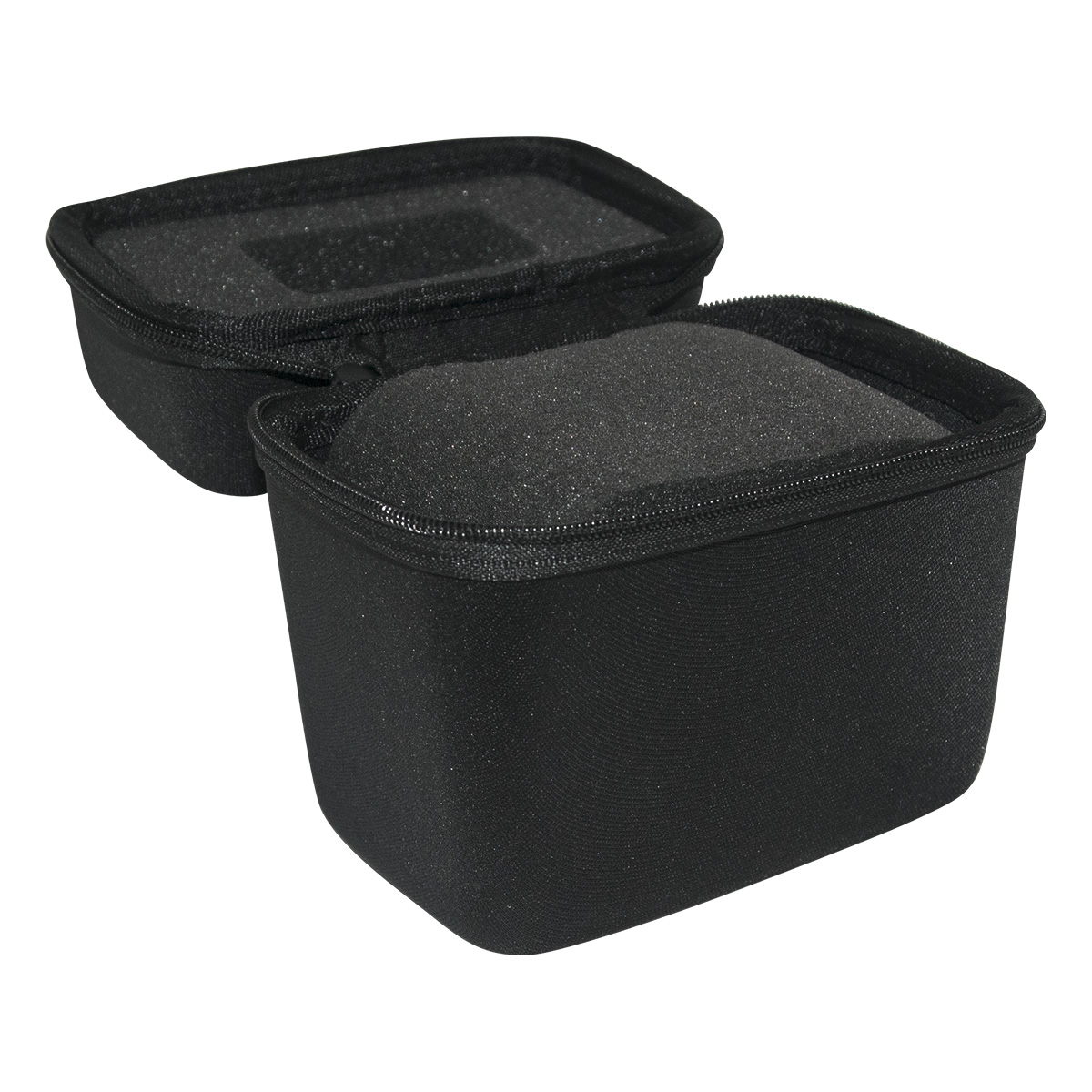 Watch Box, watch case black/black, with viewing window