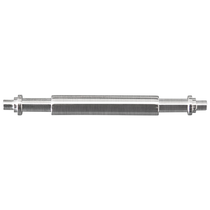 Federstege, mit Ansatz Sonderform, Länge 13 mm, Ø Rohr/Zapfen 1,80/0,88 mm, Zapfenlänge 1,0 mm