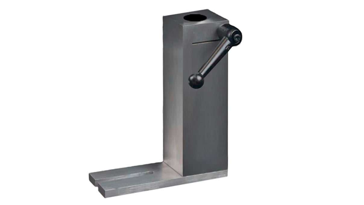 Micromecalp Extensio High bracket for support table T120, with metal handles, inner diameter 20 mm