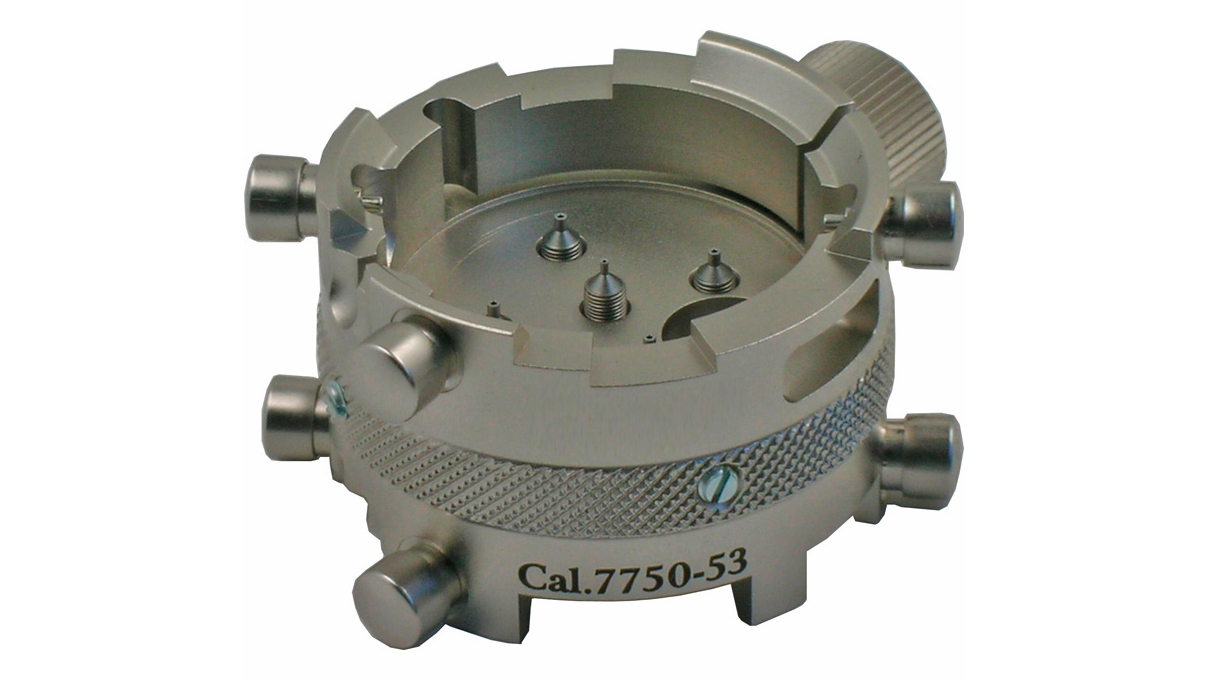 Werkhalter für Kaliber 7750-53 und SW 500-510-600, umkehrbar
