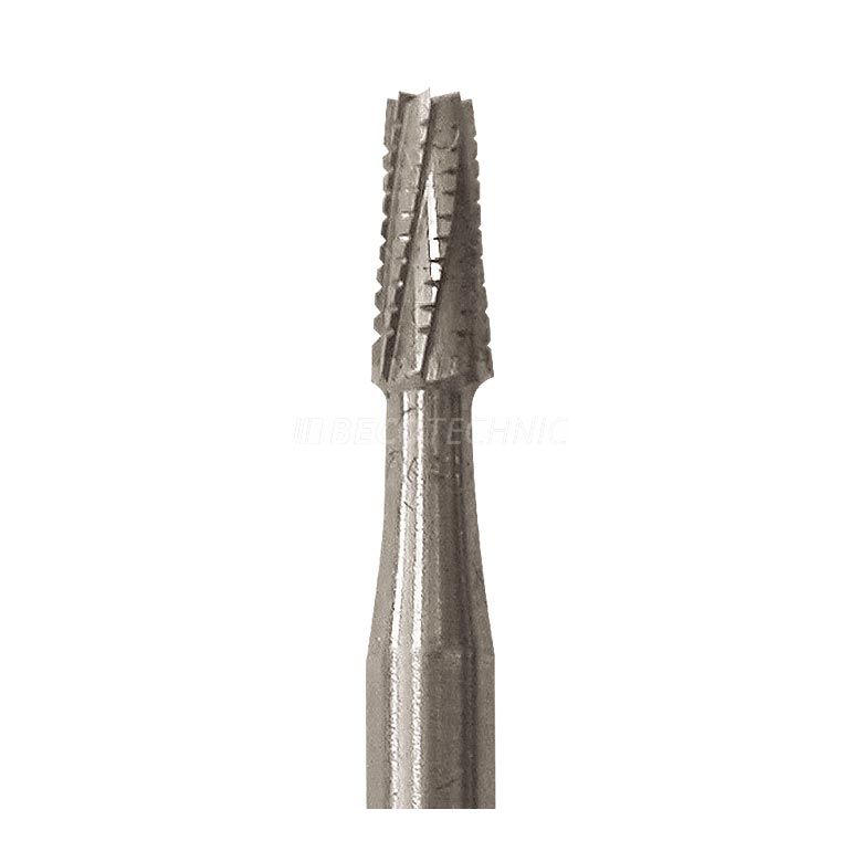Cylinder Carbide Burs typ HM33 conical with crosscut head Ø 1,6 mm
