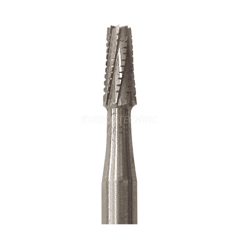 Cylinder Carbide Burs typ HM33 conical with crosscut head Ø 1,8 mm