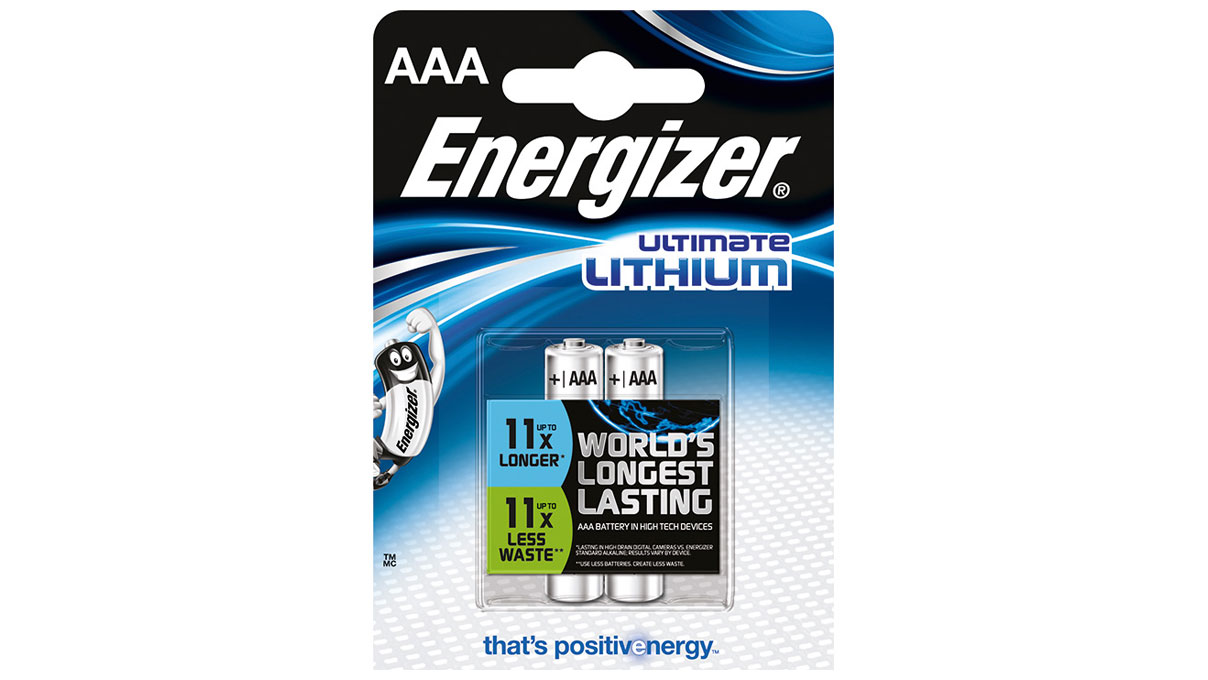 Energizer 2 Micro 1,5 volt Ultimate Lithium in a blister AAA/LR03/E92/L92