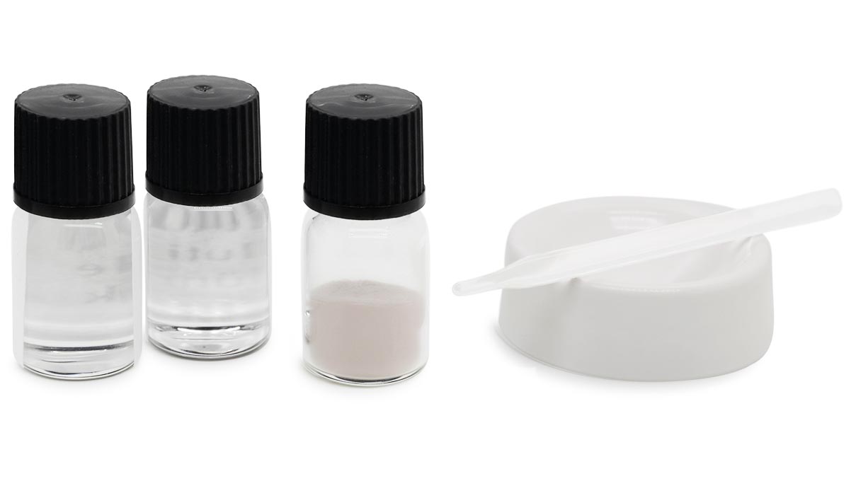 Swiss Super-LumiNova Set zur Herstellung von Leuchtpaste, GL C5