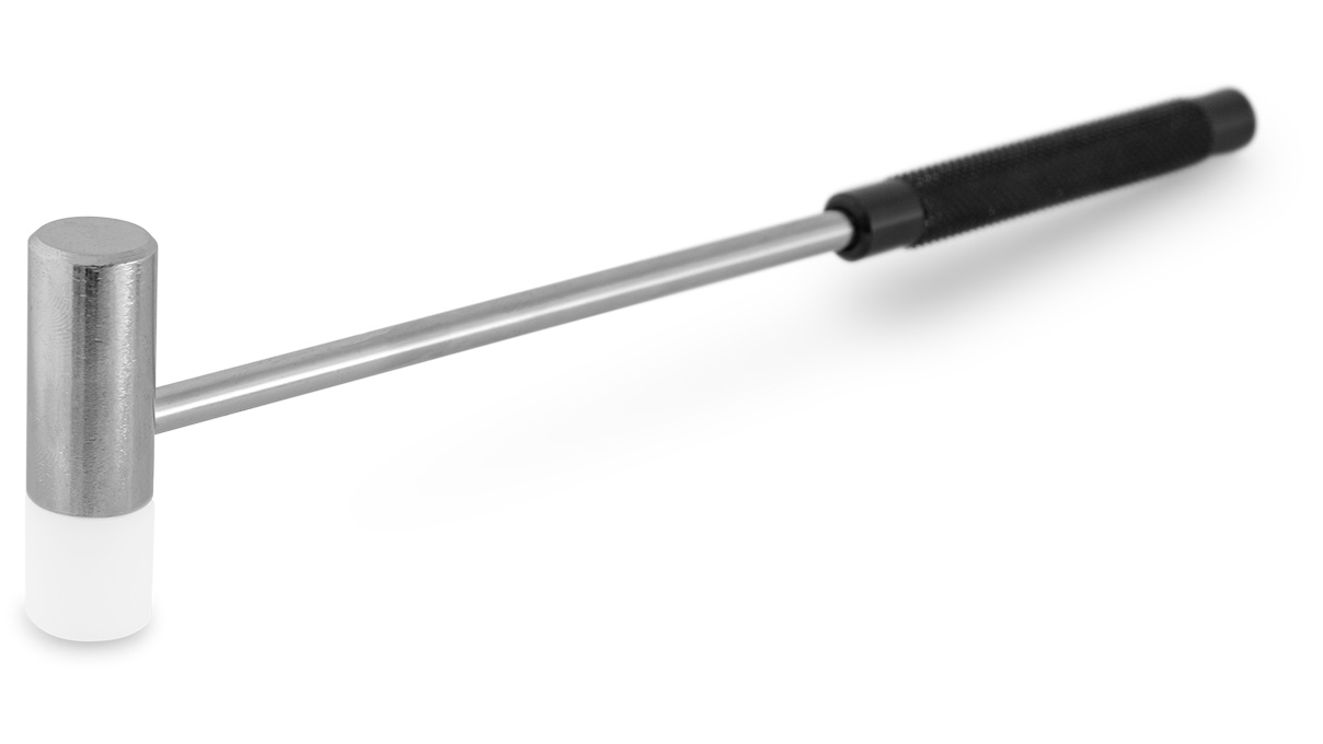 Uhrmacherhammer, 70 g, Kopf aus Polyamid, Ø 14 x 45 mm, Länge 205 mm