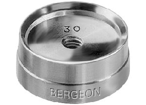Bergeon 5500-17 Einpresstempel, umkehrbare Einsätze,Ø 24/25 mm