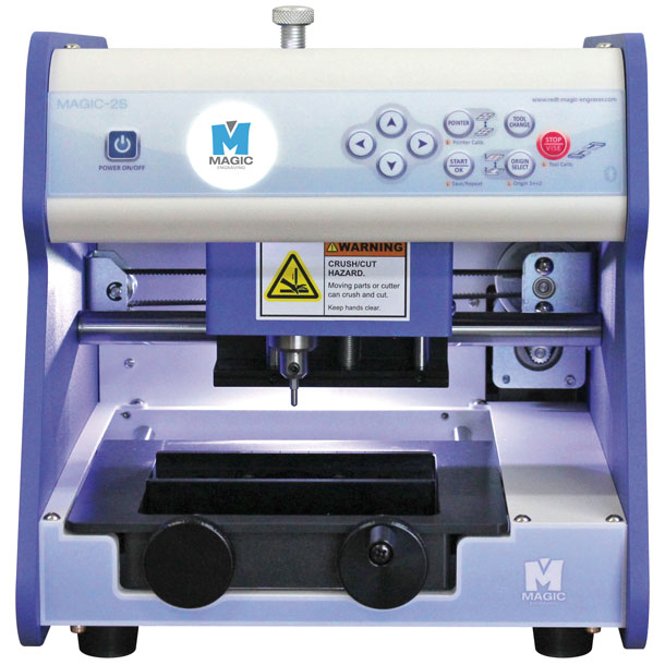 CNC engraving machine Magic-2S for flat engraving