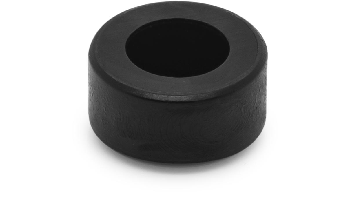 VOH Ersatz-Drückerabdeckung für Werkhalter mit ergonomischen Drückern, schwarz, POM, Außen-Ø 6
mm, Innen-Ø 3,5 mm