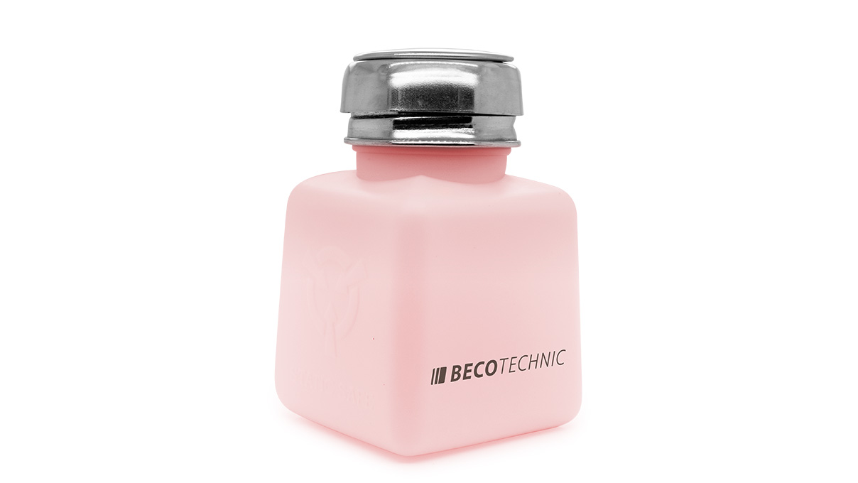 Benzinepomp met vergrendelingsventiel, voor 120 ml, roze